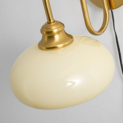 Vionor Glass Plug-in Wall Lamp