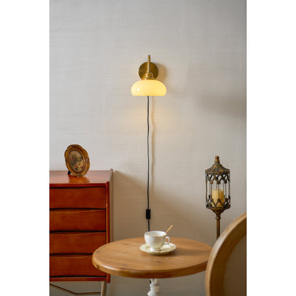Vionor Glass Plug-in Wall Lamp