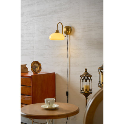 Vionor Glass Plug-in Wall Lamp