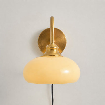 Vionor Glass Plug-in Wall Lamp