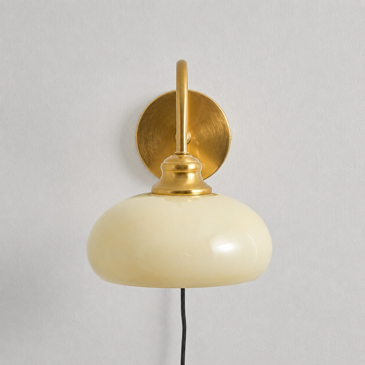 Vionor Glass Plug-in Wall Lamp