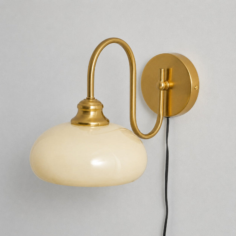 Vionor Glass Plug-in Wall Lamp
