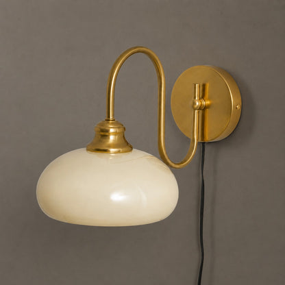 Vionor Glass Plug-in Wall Lamp