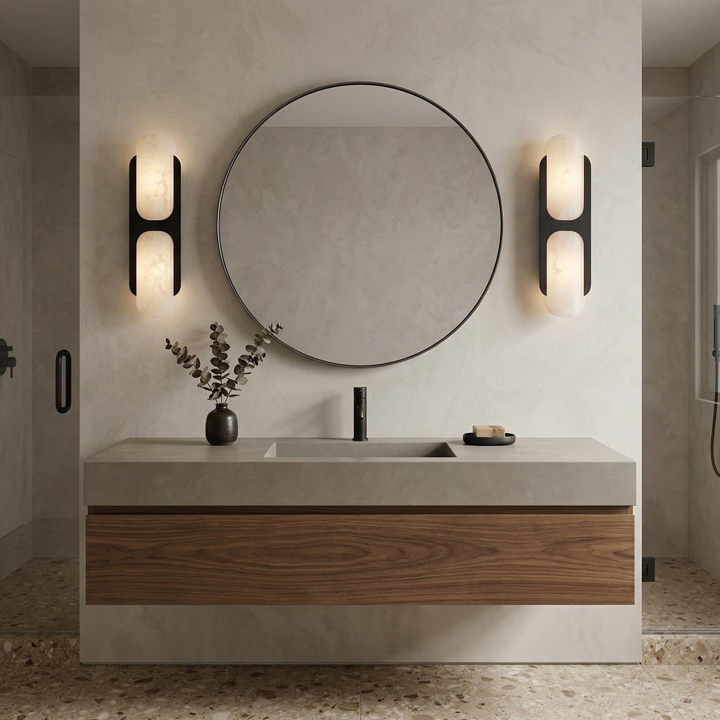 Hesex Alabaster Wall Lamp