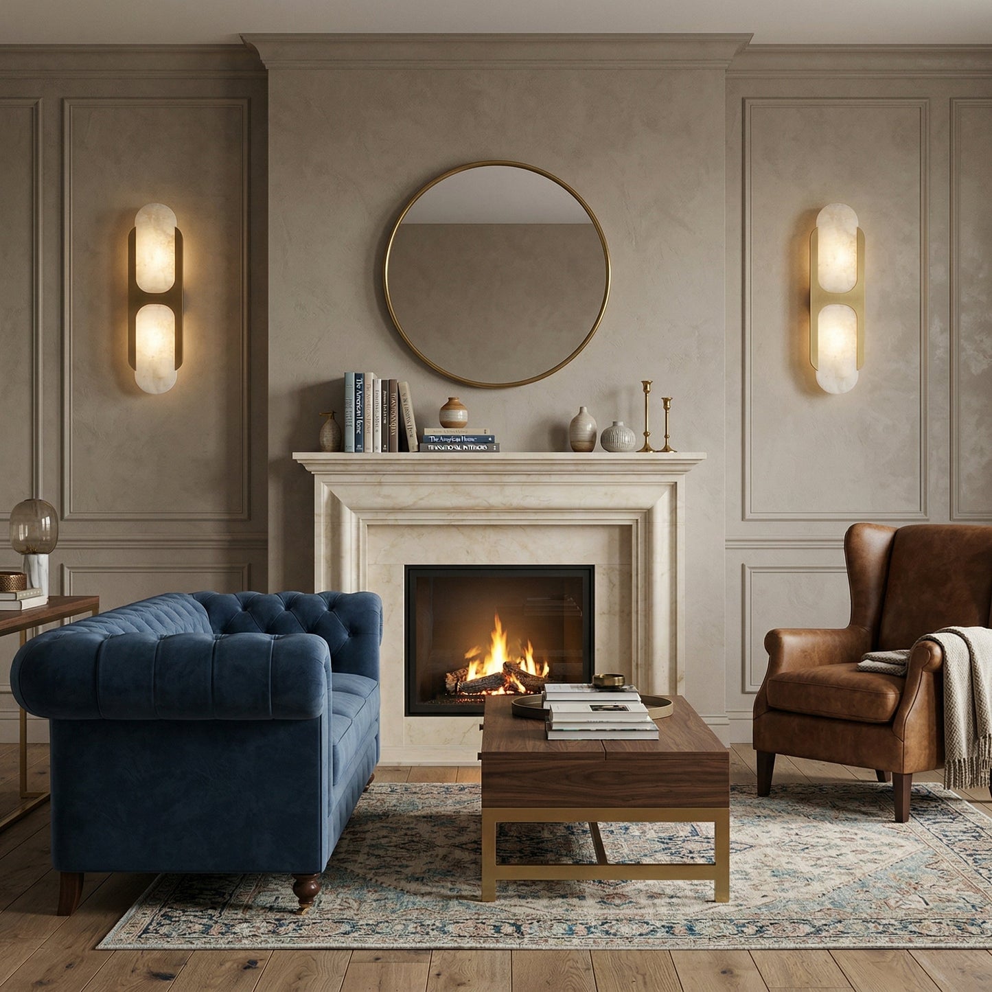 Hesex Alabaster Wall Lamp