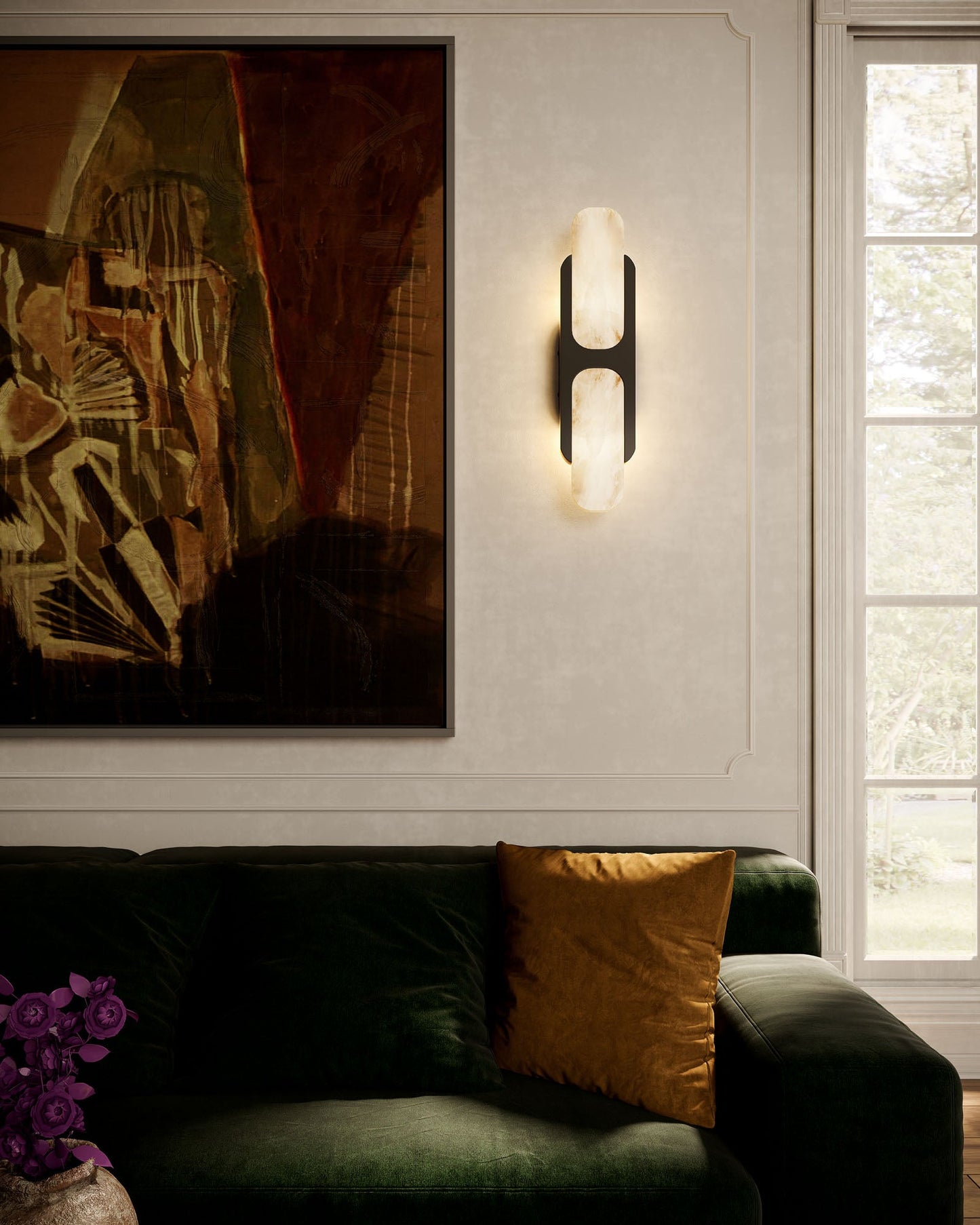 Hesex Alabaster Wall Lamp