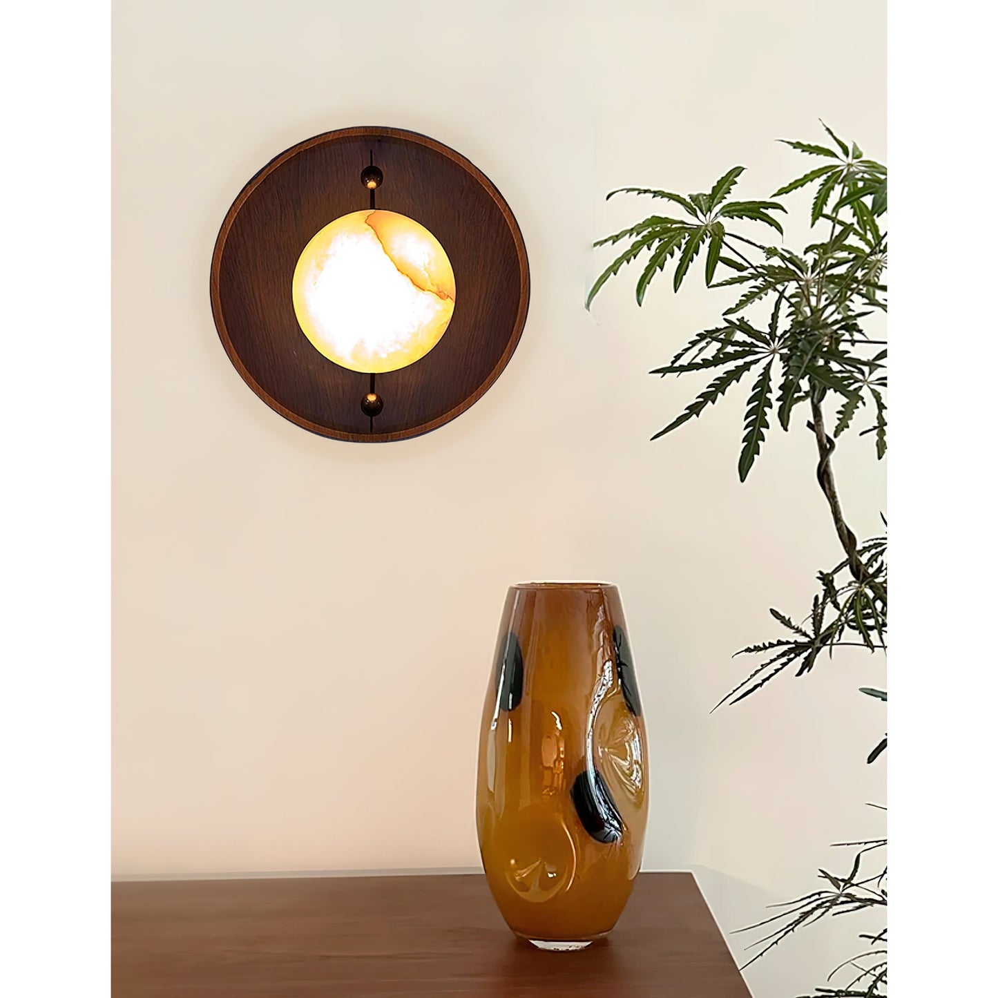 Dovien Alabaster Wall Lamp