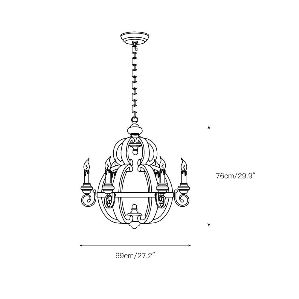 Kesika Traditional Chandelier