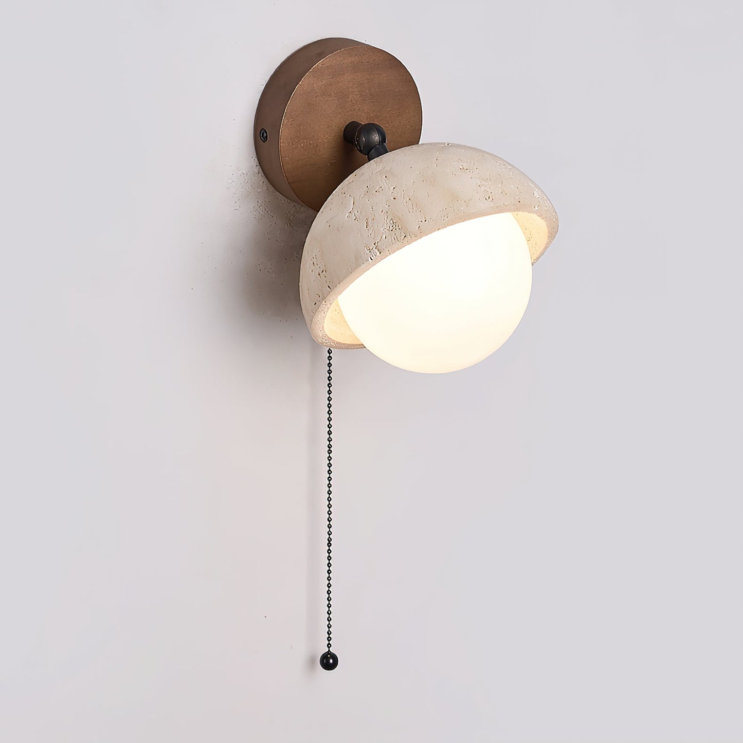 Lirika Travertine Wall Lamp