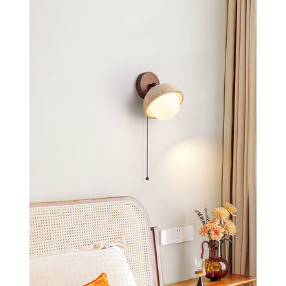 Lirika Travertine Wall Lamp