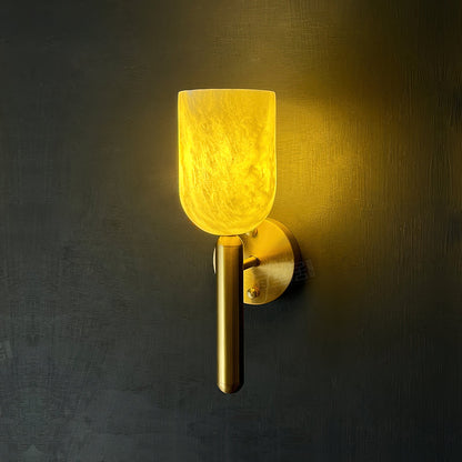 Dovance Alabaster Wall Lamp