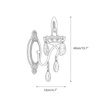 Halai Crystal Wall Lamp