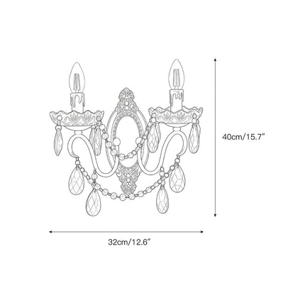 Halai Crystal Wall Lamp