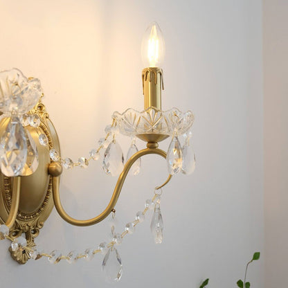 Halai Crystal Wall Lamp