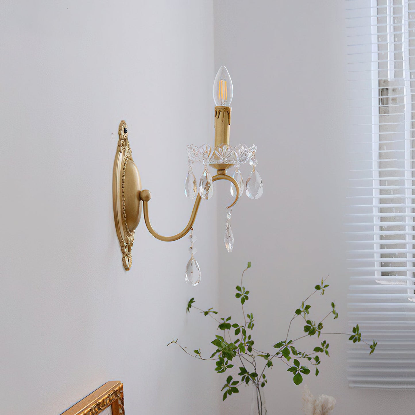 Halai Crystal Wall Lamp