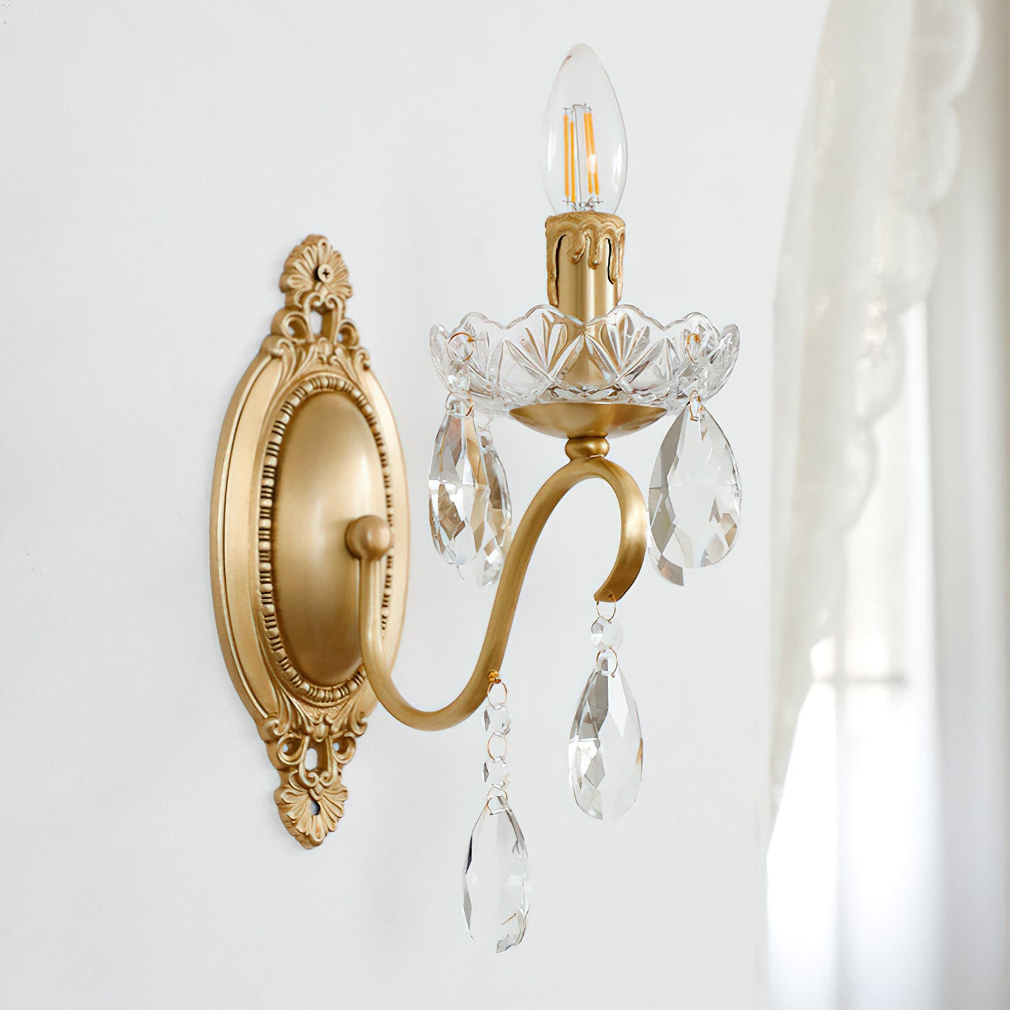 Halai Crystal Wall Lamp