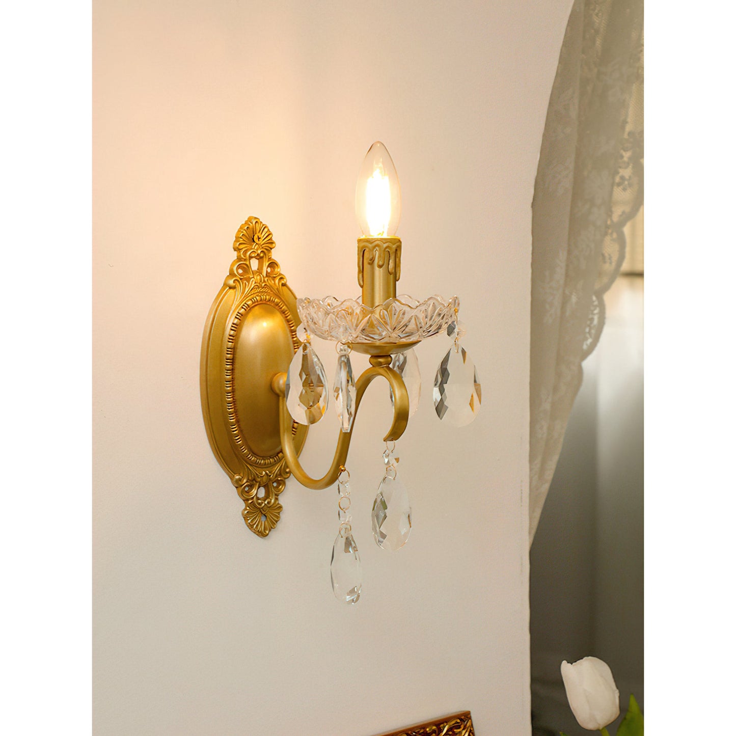 Halai Crystal Wall Lamp