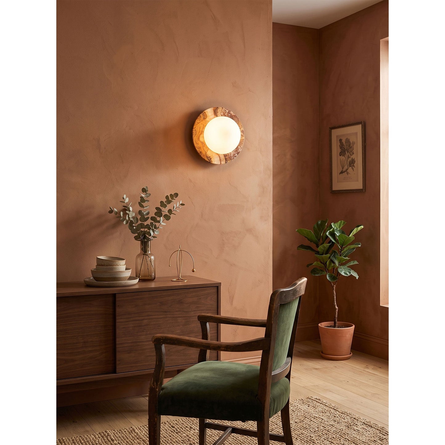 Onyx Krema Wall Lamp