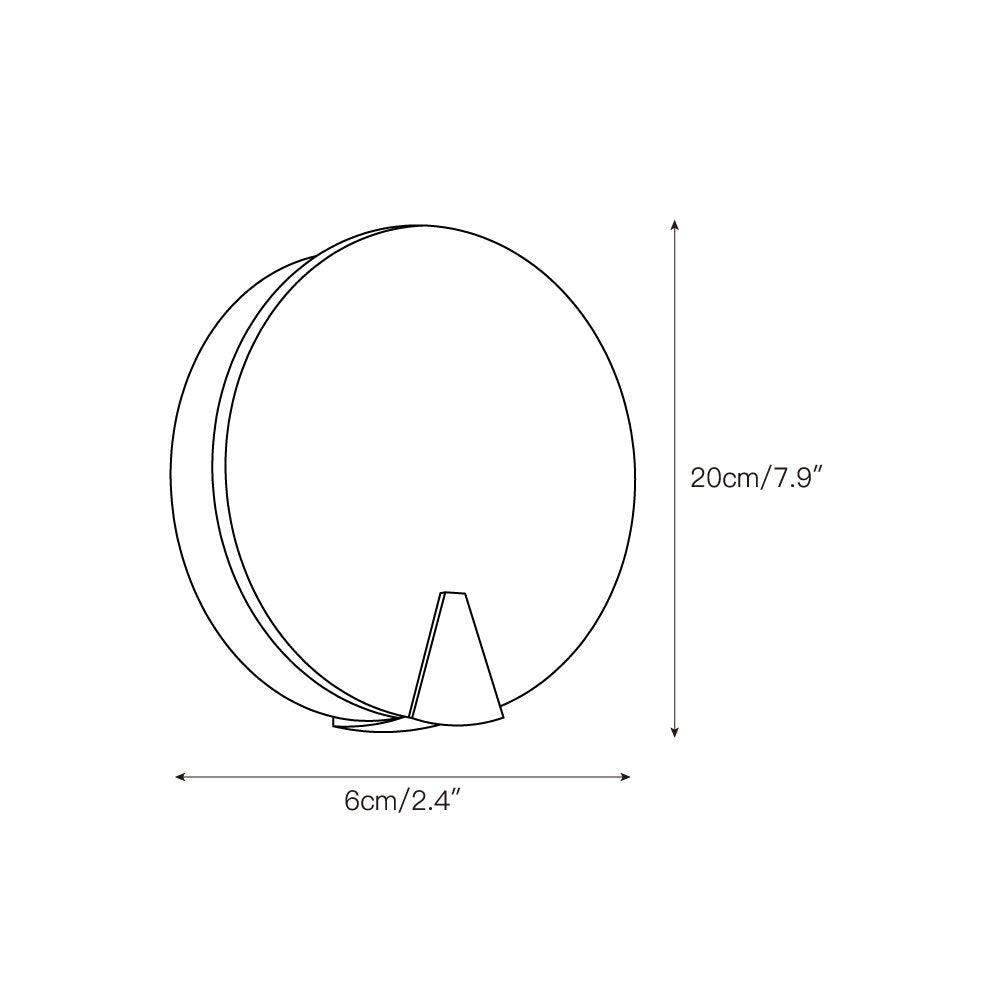 Dovan Alabaster Round Sconce