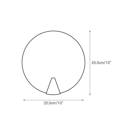 Dovan Alabaster Round Sconce