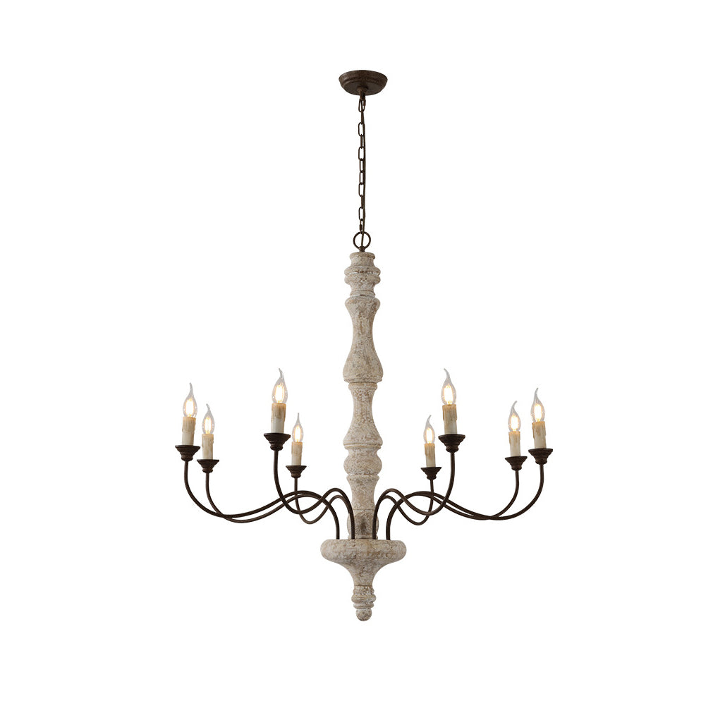 Dovan 8-Light Candle Chandelier