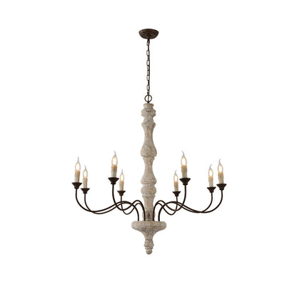 Dovan 8-Light Candle Chandelier