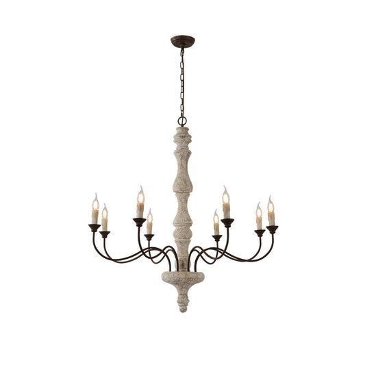Dovan 8-Light Candle Chandelier