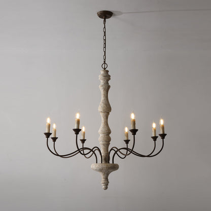 Dovan 8-Light Candle Chandelier
