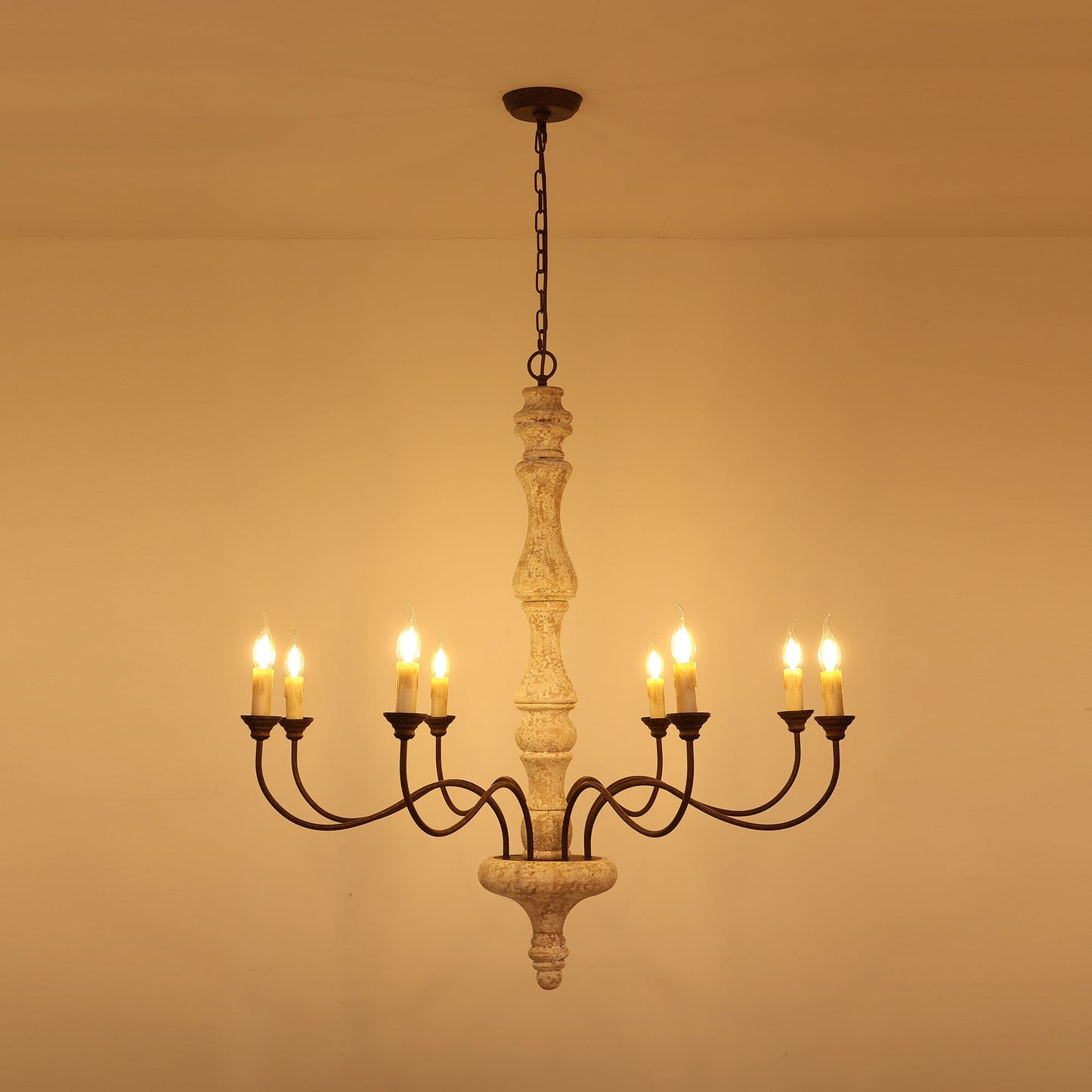 Dovan 8-Light Candle Chandelier