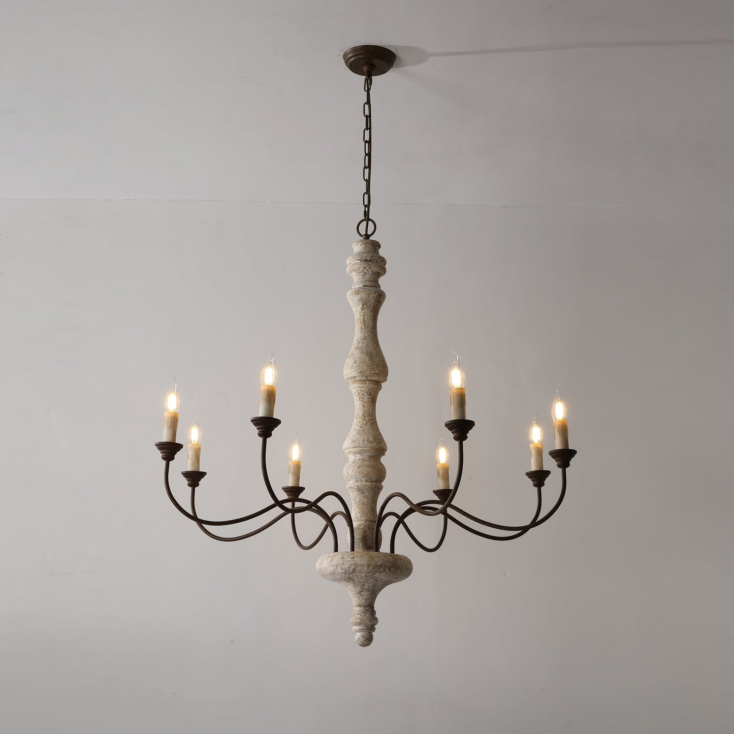 Dovan 8-Light Candle Chandelier