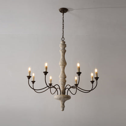 Dovan 8-Light Candle Chandelier