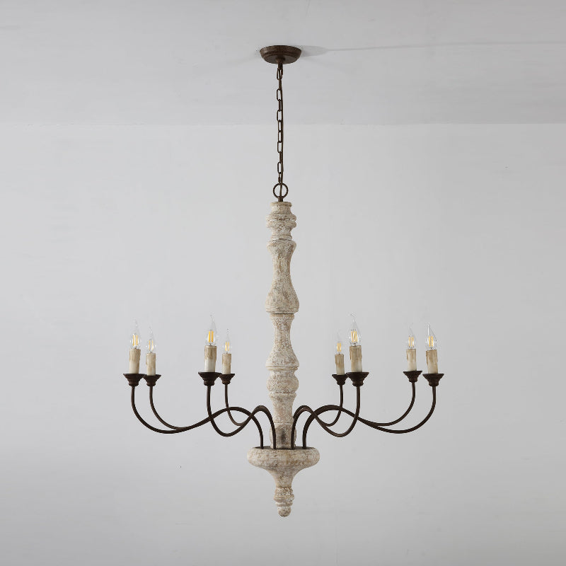 Dovan 8-Light Candle Chandelier