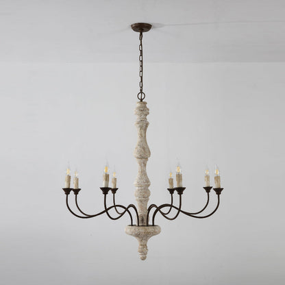 Dovan 8-Light Candle Chandelier