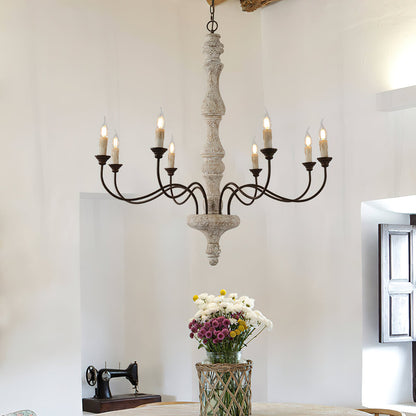 Dovan 8-Light Candle Chandelier