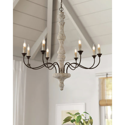 Dovan 8-Light Candle Chandelier