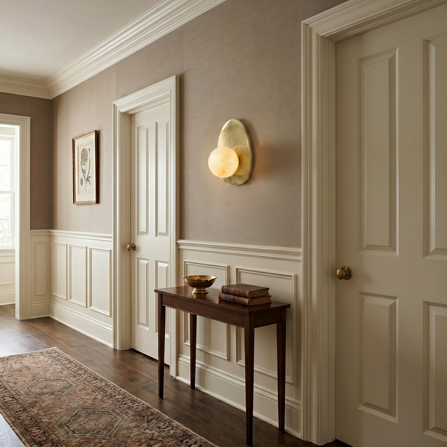 Orba Alabaster Wall Sconce
