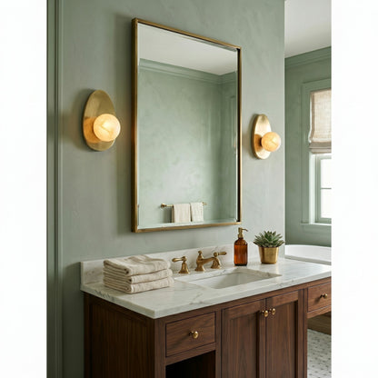 Orba Alabaster Wall Sconce