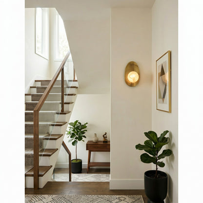 Orba Alabaster Wall Sconce