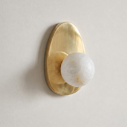 Orba Alabaster Wall Sconce