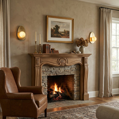 Orba Alabaster Wall Sconce