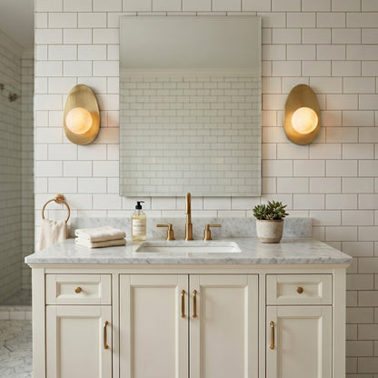 Orba Alabaster Wall Sconce
