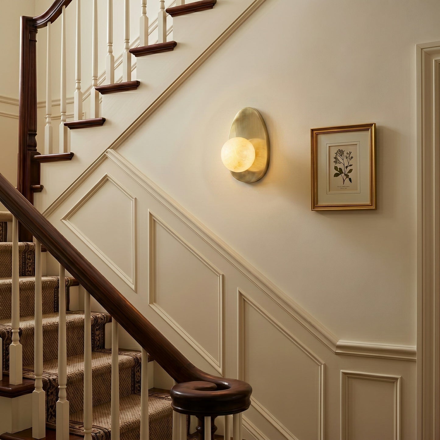 Orba Alabaster Wall Sconce