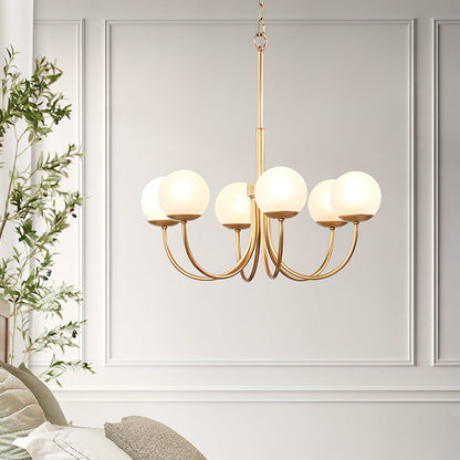 Carique Glass Chandelier