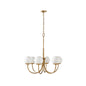 Carique Glass Chandelier