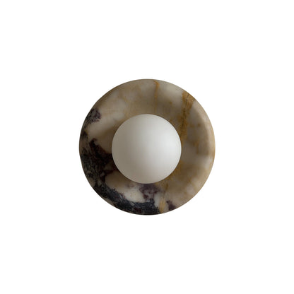 Solene Beige Marble Wall Sconce