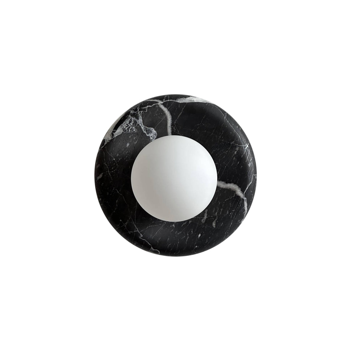 Solene Black Marble Wall Sconce
