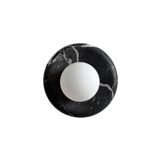 Solene Black Marble Wall Sconce