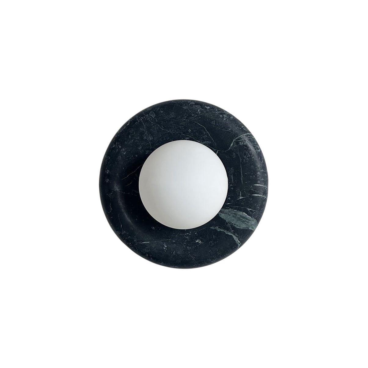 Solene Dark Green Marble Wall Sconce