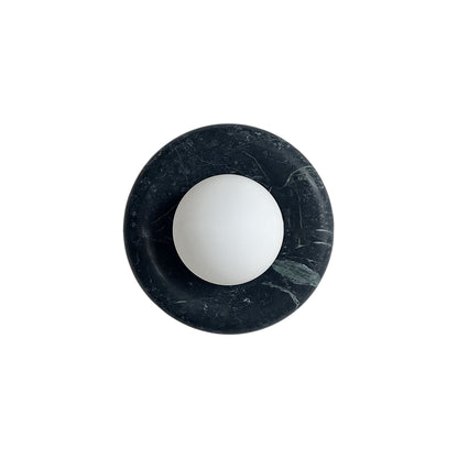 Solene Dark Green Marble Wall Sconce