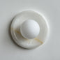 Solene White Onyx Wall Sconce
